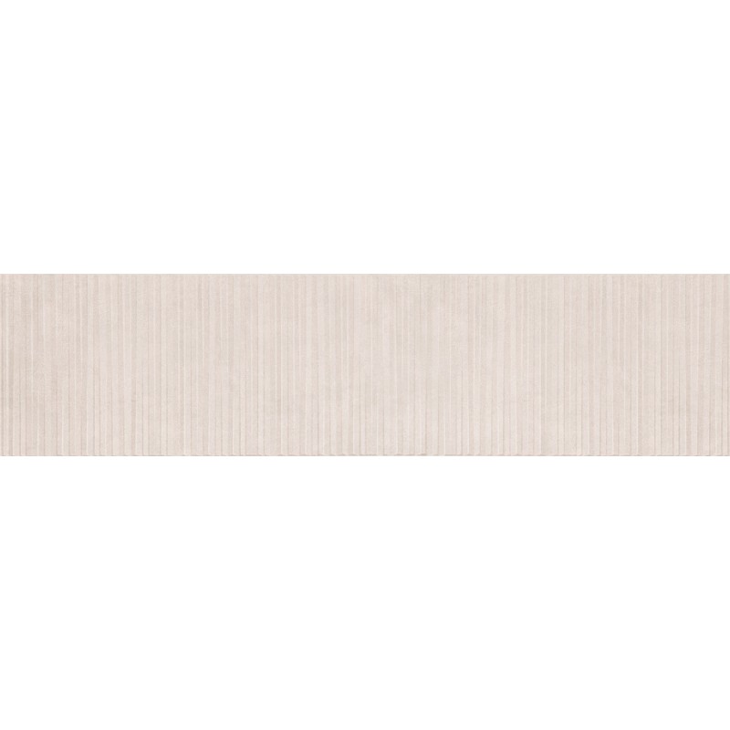 Mexen Living Mayolica Crema glazūruotos rektifikuotos grindų keramika G1, sieninė plytelė 120 x 30 cm, matinė