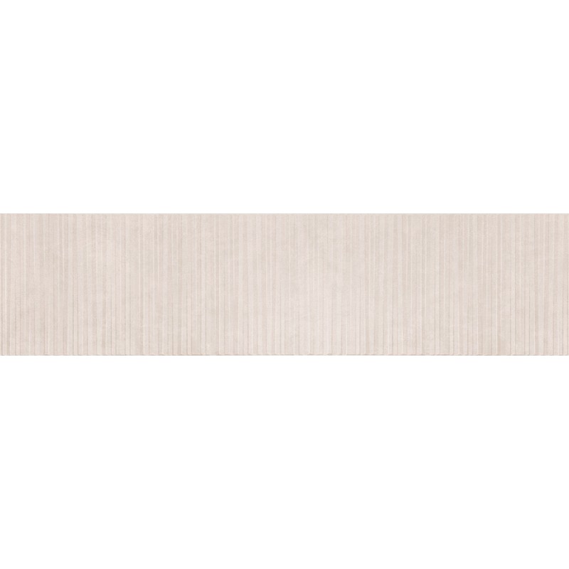 Mexen Living Mayolica Crema glazūruotos rektifikuotos grindų keramika G1, sieninė plytelė 120 x 30 cm, matinė