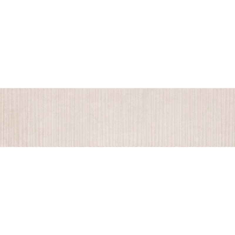 Mexen Living Mayolica Crema glazūruotos rektifikuotos grindų keramika G1, sieninė plytelė 120 x 30 cm, matinė