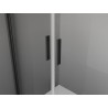 Mexen Exo-BR Duo 3S trijų sienų dušo kabina, varstoma, 120 x 75 cm, skaidri, juoda - 8182-120-075-70-00-3S