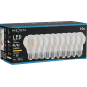 Mexen Vintis 10x lemputė LED gijų su E27, A60, 4W, šiltai balta - 2200K, 470 lm, skaidri - L150-E27-0422-00x10
