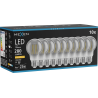Mexen Vintis 10x LED siūlelio lemputė E27, A60, 4W, Šilta - 2200K, 280 lm, dūminė - L150-E27-0422-70x10