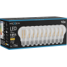 Mexen Vintis 10x LED gijų lemputė E27, A60, 8W, Šilta - 2700K, 1055 lm, skaidri - L150-E27-0827-00x10