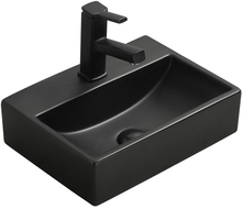 Mexen Mini stalviršio praustuvas 40 x 30 cm, Juodas matinis - 21094085