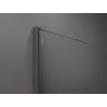 Mexen Kioto dušo sienelė Walk-in 70 x 200 cm, grafitas 8 mm, šlifuotas nikelis - 800-070-101-97-40