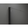 Mexen Kioto Dušo siena Walk-in 90 x 200 cm, balta ombre 8 mm, juoda - 800-090-101-70-86