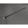 Mexen Kioto dušo sienelė Walk-in 80 x 200 cm, ombre balta 8 mm, gun metal - 800-080-101-95-86