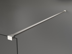 Mexen Kioto laisvai stovinti dušo sienelė 100 x 200 cm, skaidrus 8 mm, chromas - 800-100-002-01-00