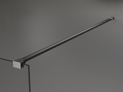 Mexen Kioto laisvai stovinti dušo sienelė 100 x 200 cm, skaidrus 8 mm, chromas - 800-100-002-01-00