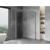 Mexen Mist-F lankstomos dušo kabinos sienelės kairės 70 x 95 cm, skaidrios, chromas - 8A6T-070-095-01-00-L