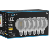 Mexen Vintis 6x LED siūlų lemputė E27, G95, 4W, Šilta - 2700K, 300 lm, dūmų spalvos - L157-E27-0427-70x06
