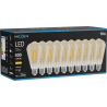 Mexen Vintis 10x LED siūlelio lemputė E27, ST64, 4W, Šilta - 2700K, 400 lm, gintaras - L152-E27-0427-50x10