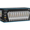 Mexen Vintis 10x LED filamento lemputė E27, ST64, 4W, Šilta - 2700K, 300 lm, dūminė - L152-E27-0427-70x10