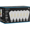 Mexen Vintis 6x LED siūlinė lemputė E27, ST64, 6W, Neutrali - 4000K, 720 lm, skaidri - L152-E27-0640-00x06