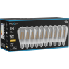 Mexen Vintis 10x LED gijinio lemputė E27, ST64, 8W, Šilta - 2200K, 600 lm, dūminė - L152-E27-0822-70x10