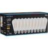 Mexen Vintis 10x LED filamentinė lemputė E27, ST64, 8W, Šilta - 2700K, 1055 lm, skaidri - L152-E27-0827-00x10