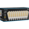 Mexen Vintis 10x Filamentinė LED lemputė E27, ST64, 8W, Šilta - 2700K, 750 lm, gintarinė - L152-E27-0827-50x10