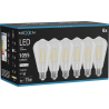 Mexen Vintis 6x LED siūlų lemputė E27, ST64, 8W, Neutrali - 4000K, 1055 lm, skaidri - L152-E27-0840-00x06