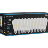 Mexen Vintis 10x Lemputė su siūleliu LED E27, ST64, 8W, Šalta - 6500K, 1055 lm, skaidri - L152-E27-0865-00x10