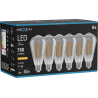 Mexen Vintis 6x LED Siūlų Lemputė E27, ST64, 10W, Šilta - 2200K, 780 lm, dūminė - L152-E27-1022-70x06