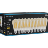 Mexen Vintis 10x LED gijos lemputė E27, ST64, 10W, Šilta - 2700K, 910 lm, gintarinė - L152-E27-1027-50x10