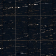 Mexen Flamingo Juoda glazūruota rektifikuota G1, grindų-sienų plytelė 60 x 60 cm, aukštas blizgesys - TL215-060-060-00