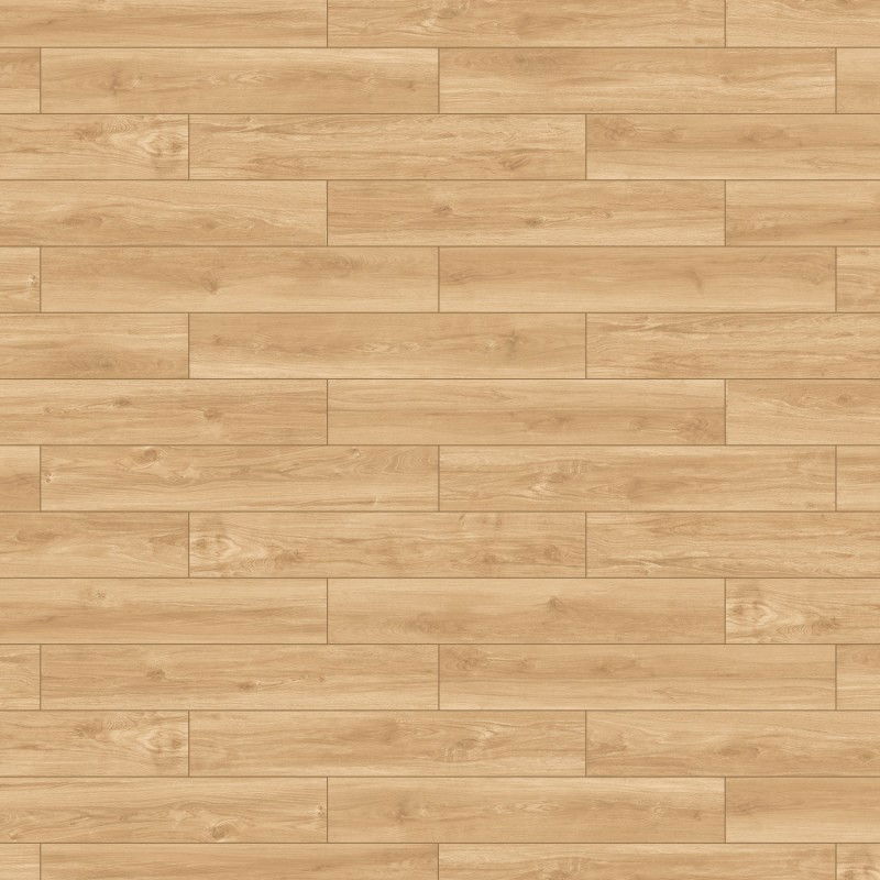 Mexen Meranti Smėlio spalvos glazūruotas gresas rekt. G1, medienos imitacijos grindų ir sienų plytelė 120 x 20 cm, matinė