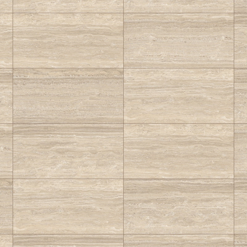 Mexen Neo Travertino Liner Natural glazūruotos rektifikuotos G1 grindų ir sienų plytelės 120 x 60 cm, matinės