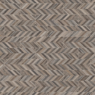 Mexen Native Juodas glazūruotas rektifikuotas G1 gres, medžio imitacijos grindų-sienos plytelė 120 x 30 cm, carving