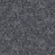 Mexen Riga Lyon Black glazūruotų plytelių akmuo G1, medienos imitacijos grindų ir sienų plytelė 120 x 30 cm, matinė