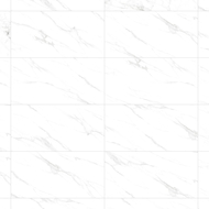 Mexen Bliss White, glazūruota rektifikuota glazūra G1, grindų-sieninės plytelės 120 x 60 cm, blizgios - TL149-120-060-00