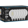 Mexen Vintis 6x LED siūlo lemputė E27, G125, 12W, Neutralus - 4000K, 1560 lm, skaidrus - L158-E27-1240-00x06