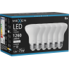 Mexen Nova 6x LED Lemputė E27, R63, 12W, Neutrali - 4000K, 1260 lm - L104-E27-1240-01x06