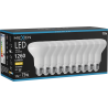 Mexen Nova 10x LED lemputė E27, R80, 12W, Šilta - 3000K, 1260 lm - L105-E27-1230-01x10