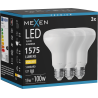Mexen Nova 3x LED lemputė E27, R80, 15W, Šilta - 3000K, 1575 lm - L105-E27-1530-01x03