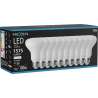 Mexen Nova 10x LED lemputė E27, R80, 15W, Neutrali - 4000K, 1575 lm - L105-E27-1540-01x10