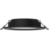 Mexen LDRR lubų šviestuvas LED įleidžiamas fi 12 cm, 6W, Neutrali - 4000K, 390 lm, juodas - L210-012-0640-70