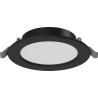 Mexen LDRR lubų šviestuvas LED įleidžiamas fi 12 cm, 6W, Neutrali - 4000K, 390 lm, juodas - L210-012-0640-70