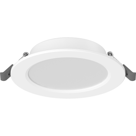 Mexen LDRR Įleidžiamas LED lubinis šviestuvas, 12 cm, 6W, Šaltai balta - 6500K, 600 lm, baltas - L210-012-0665-20