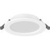 Mexen LDRR Įleidžiamas LED lubinis šviestuvas, 12 cm, 6W, Šaltai balta - 6500K, 600 lm, baltas - L210-012-0665-20