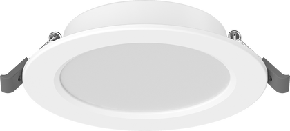 Mexen LDRR Įleidžiamas LED lubinis šviestuvas, 12 cm, 6W, Šaltai balta - 6500K, 600 lm, baltas - L210-012-0665-20