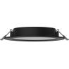 Mexen LDRR lubų skydas įleidžiamas LED sufiutas fi 14 cm, 9W, Šaltas - 6500K, 720 lm, juodas - L210-014-0965-70