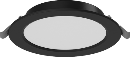 Mexen LDRR lubų skydas įleidžiamas LED sufiutas fi 14 cm, 9W, Šaltas - 6500K, 720 lm, juodas - L210-014-0965-70
