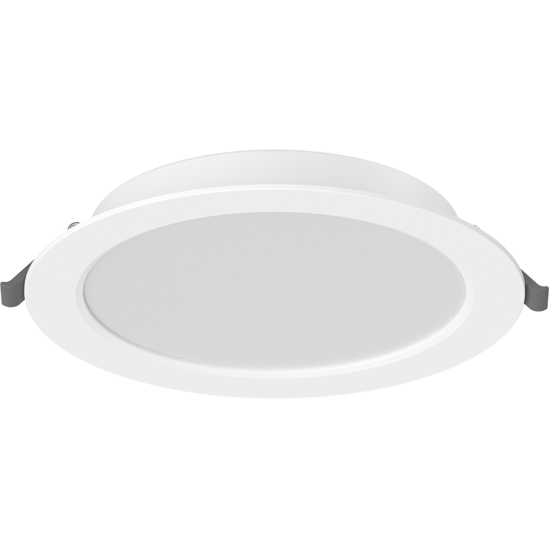 Mexen LDRR LED įleidžiama lubų plokštė downlight, skersmuo 17 cm, 12W, šalta - 6500K, 1320 lm, balta - L210-017-1265-20