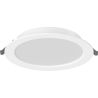 Mexen LDRR LED įleidžiama lubų plokštė downlight, skersmuo 17 cm, 12W, šalta - 6500K, 1320 lm, balta - L210-017-1265-20