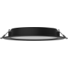 Mexen LDRR lubose lubų LED panelė, įleidžiama, fi 17 cm, 12W, Šalta - 6500K, 960 lm, juoda - L210-017-1265-70