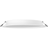 Mexen LDRR įleidžiama LED lubų panelė downlight, 22 cm, 18W, šaltai balta - 6500K, 1980 lm, balta - L210-022-1865-20
