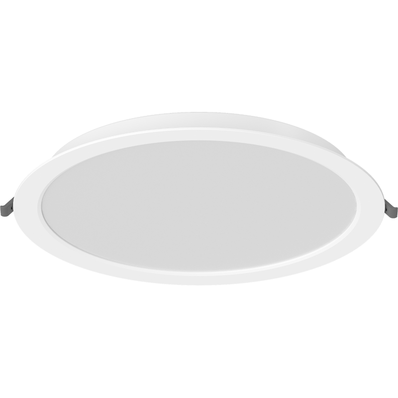 Mexen LDRR lubos šviesos diodų priglaistomas lubinis šviestuvas fi 30 cm, 24W, Natūrali - 4000K, 2640 lm, baltas