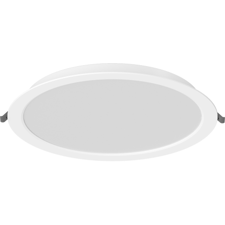 Mexen LDRR lubos šviesos diodų priglaistomas lubinis šviestuvas fi 30 cm, 24W, Natūrali - 4000K, 2640 lm, baltas