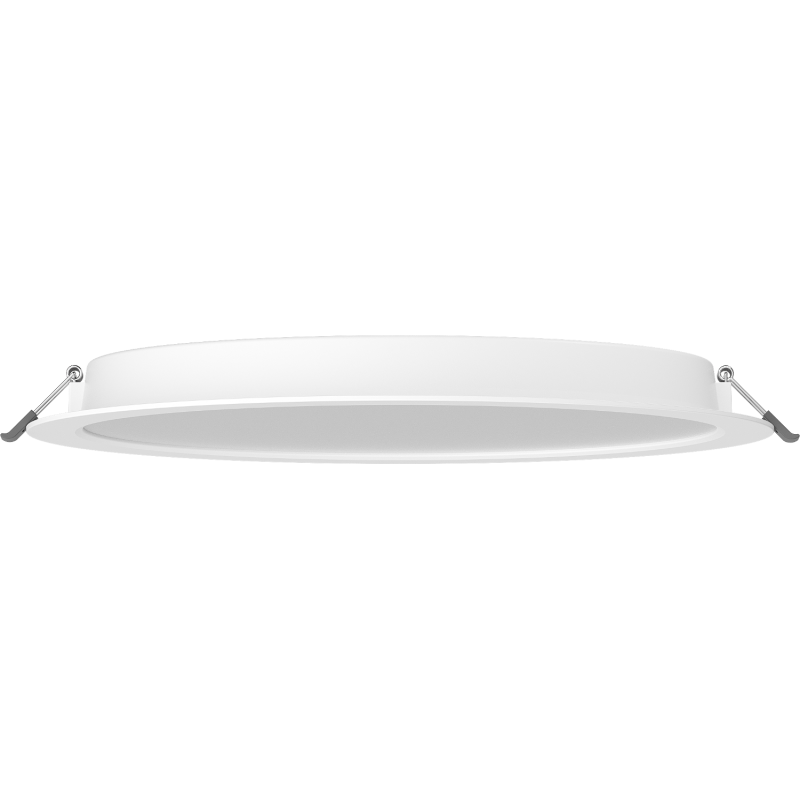 Mexen LDRR lubų skydinis LED įterptinis šviestuvas, 30 cm, 24W, Šaltas - 6500K, 2640 lm, baltas - L210-030-2465-20